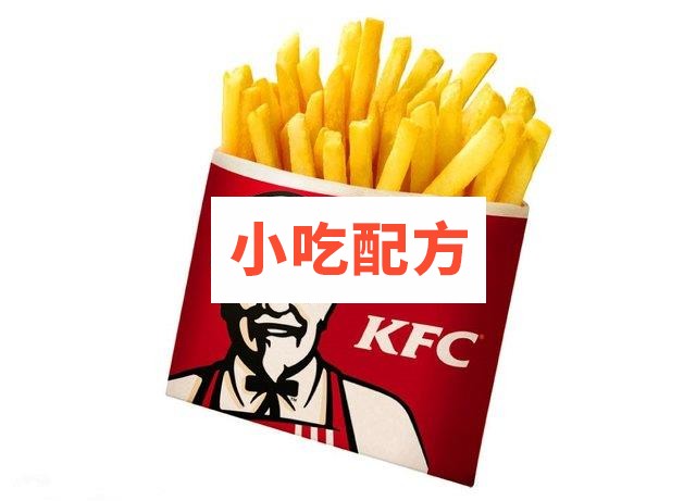 KFC肯德基系列技术配方揭秘 肯德基视频教程 薯条汉堡炸鸡技术 第1张